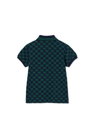 Polo bambino in cotone GG GUCCI KIDS | 825157XJHBA4085